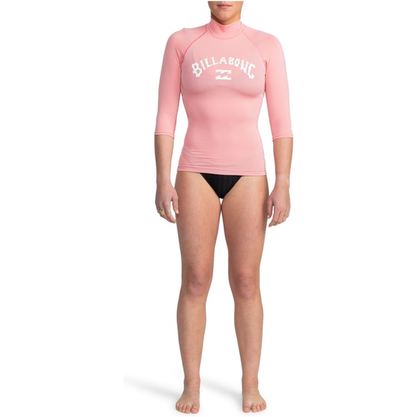 Billabong Womens Tropic Surf Kortærmet Lycravest EBJWR03019 - Flamingo